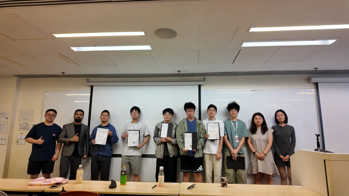 Course completion and certificate presentation