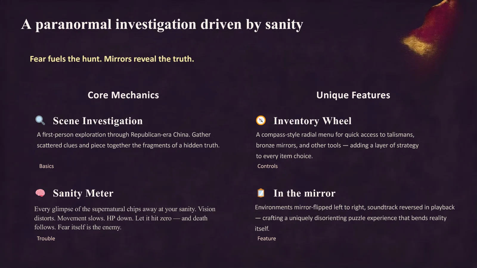 Core mechanics and distinctive gameplay of Unclosed Case