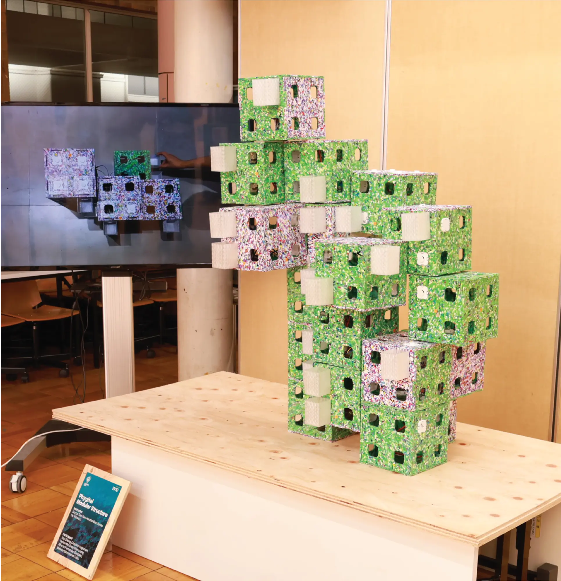 Phygital Modular Structure system and workshop