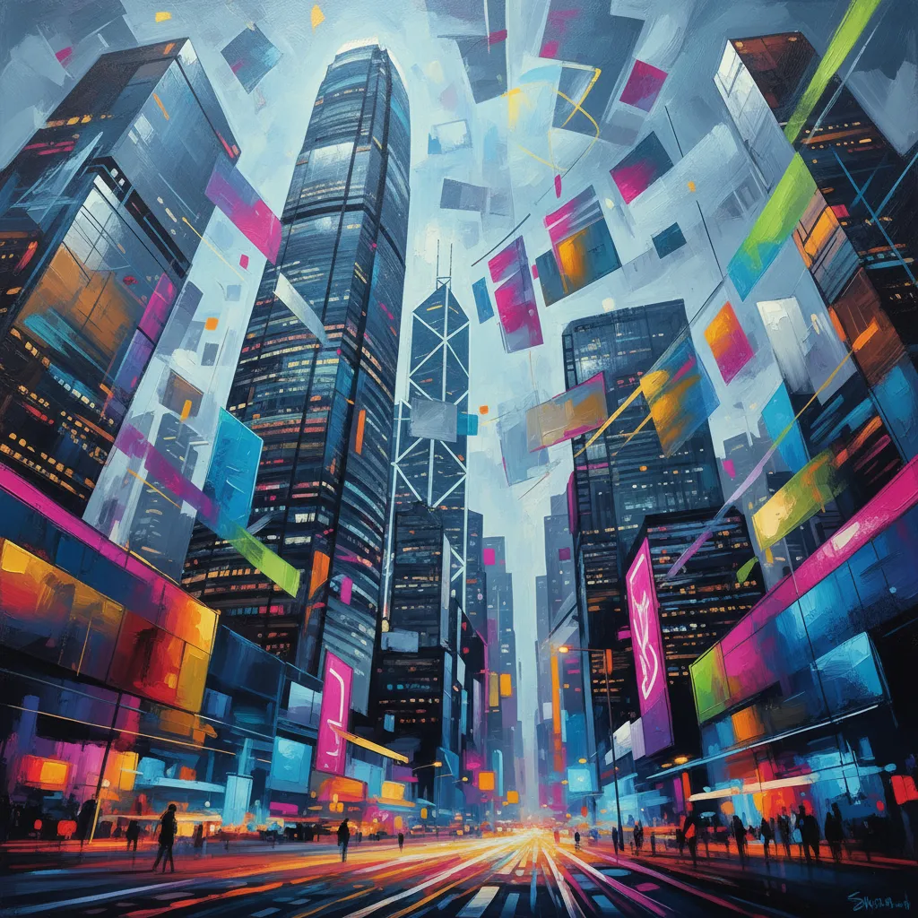Student interpretation of a future Hong Kong street